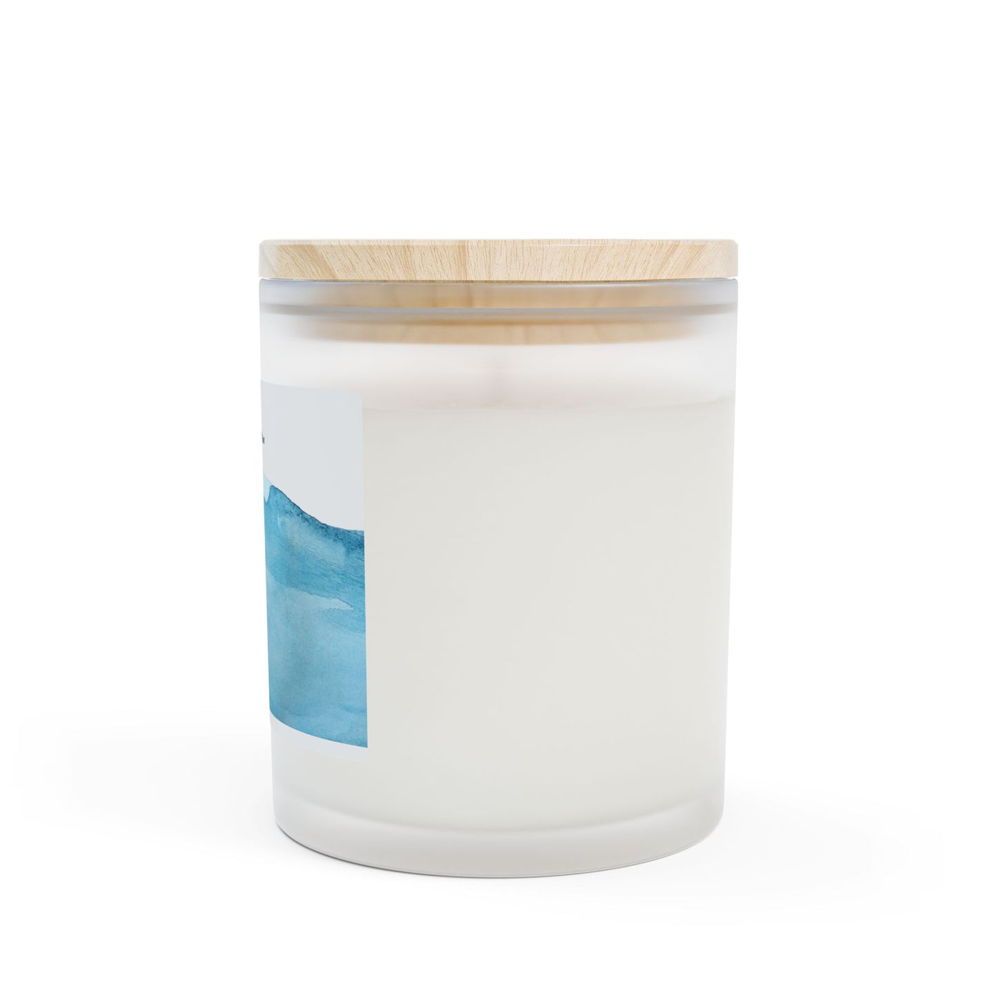 Meeresmineralien Duftkerze im Milchglas